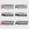 3D Metal Rdesign R Design Front Grill Car Badge Sticker Emblem Decal Decoration For XC40 XC60 XC90 V90 S90 S60 V60 V40 C70