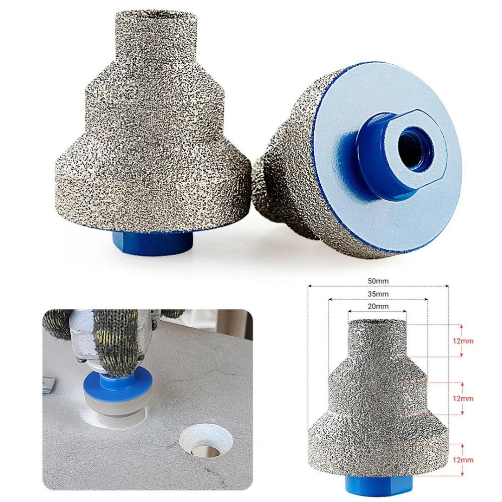 Straight Flute Step Drill Bit Hole Cutter Beveling Chamfer Bit Tile Cutter