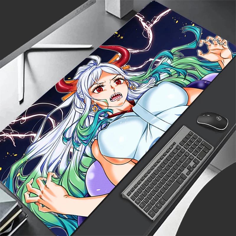 New Mouse Pad Larger XXL Speed Mini Pc Computer Keyboard Pads Desk Mat Gaming Accessories Home One Piece Yamato Mousepad