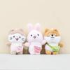 Mini Plush Cozy Dog Rabbit Cat Keychain Doll Backpack Toy Perfect Idea Gift