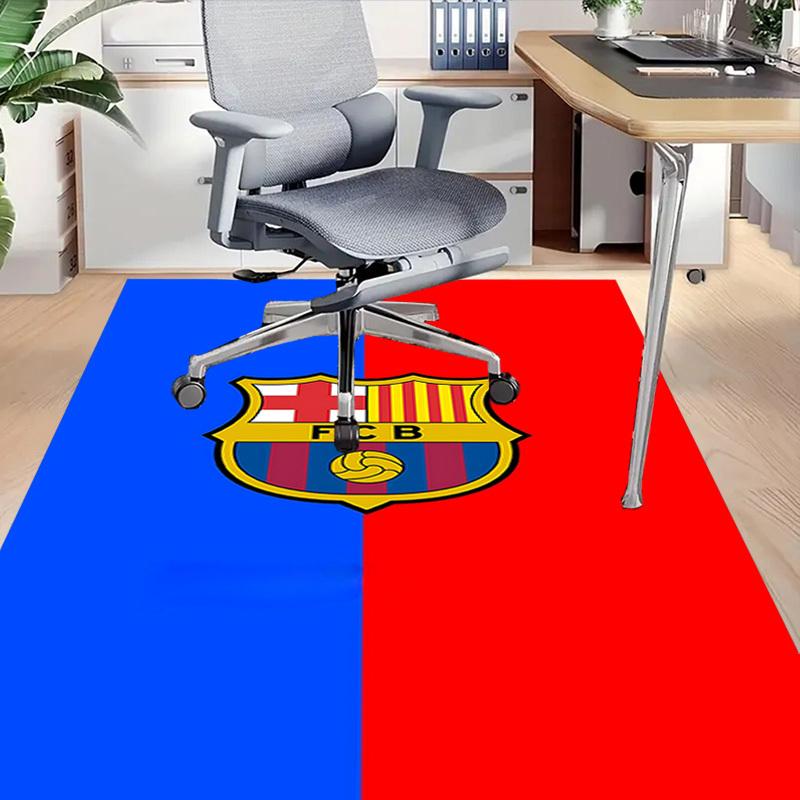 1 шт. Ковер для пола FC Barcelona Extra Large, нескользящий, для офиса, семьи, спальни, студии, ковер большого размера, ковер для помещений