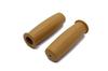 Beatus Retro Classic Bike Handle Grip 22.2mm Universal Grip, набор для левой и правой руки (горчичный)