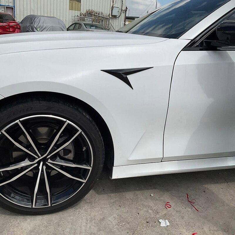 1 Pair Car Side Wing Air Flow Fender Sticker Cover Decoration for Honda Hyundai Toyota Bmw Universal Auto Styling Accessories