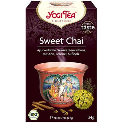 YOGI TEA Сладкий чай Чай 17 чайных пакетиков (34g)