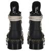 RICK OWENS /РУ x ДР. Коллаборация MARTENS 1460 MEGALACE Кожа коровы/Кожа коровы Ботильоны Женские Черный DW02E68128001-09