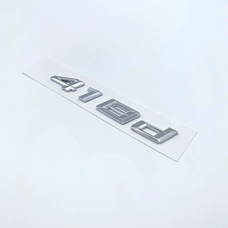New Numbers Letters 420d 428d 430d 435d 440d ABS Emblem for BMW 4 Series F32 F33 F36 G22 G23 Car Trunk Nameplate Logo Sticker