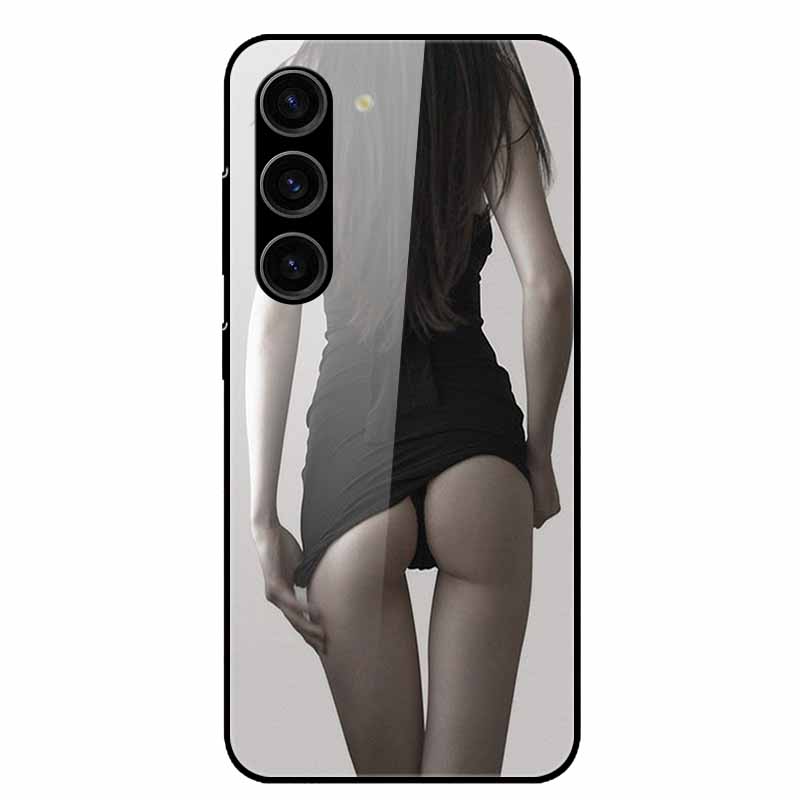 Чехол для Samsung Galaxy S25 Plus Закаленное Стекло Жесткая Защитная Крышка для Телефона для Samsung S25 Ultra 5G Задние Чехлы для GalaxyS25 S 25 S25Plus