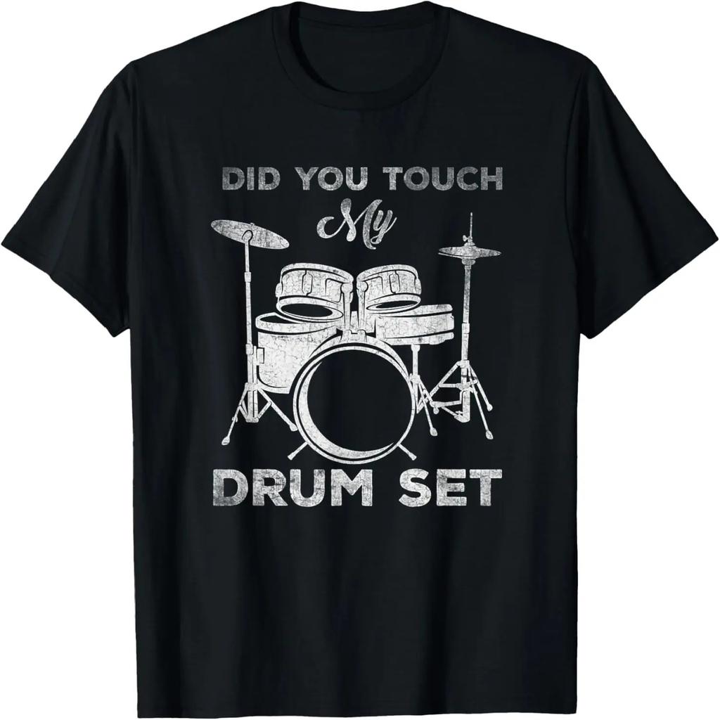 Кот Барабанная палочка Рок-музыка Игра на барабанах Животное Домашний питомец Барабанщик Подарок Футболка