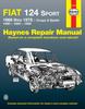 Книга Fiat 124 Sport Coupe & Spider (1968-1978) Haynes Repair Manual (USA)