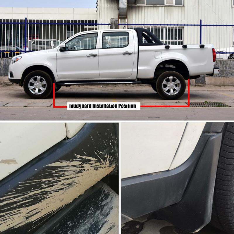 Автомобильное крыло пикапа для JAC T6 Shuailing 2022 2023, передние и задние брызговики, брызговики на крыло