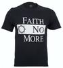 Faith No More Футболка Классический Логотип V.2 ОФИЦИАЛЬНАЯ Черная Новая 02