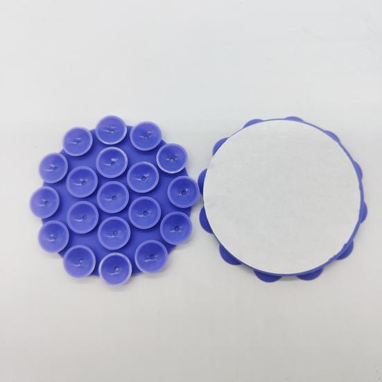 Car Phone Bracket Strong Suction Anti-falling Silicone 19 Grains Single Side Suction Cup Phone Holder Home Supply