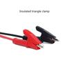 Flexible PVC Insulated Crocodile Clip Connector Banana Plug to Alligator Clip Test Lead with Banana Plug for Multimeter