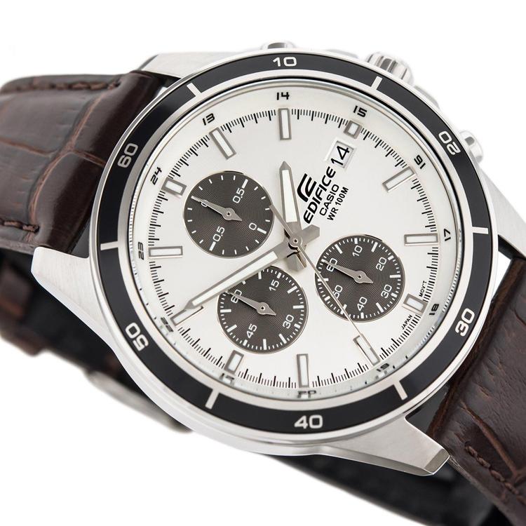 Casio Мужские часы EDIFICE Серебристые EFR-526L-7AV EFR-526L-7AV