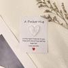 Pocket Hug Heart-Shaped Keepsake  Love Gifts For Girlfriends, Wife, Granddaughter, Daughter's Birthday Gift, For Sisters, Best Friend, Inspirationa