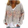 Womens Zip Up Sweaters Sweatshirts Long Sleeve Oversized Jackets Soft Casual Loose Tunic Tops