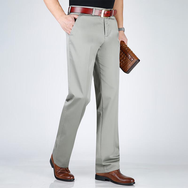 Мужские прямые брюки в стиле business casual от Fengmao