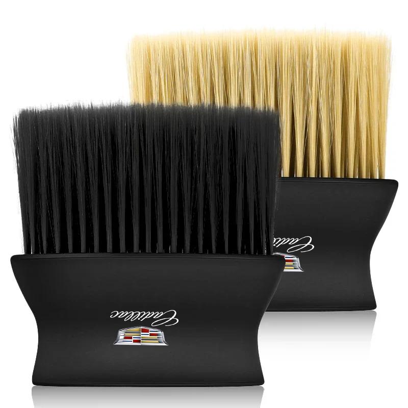 Car Air Conditioning Vent Dust Removal Brush Gap Cleaning Brush for Cadillac ATS BLS CT5 CT6 CTS ESCALADE STS XT4 XTS Sticker