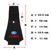 NGGU1 2Pc Car Headrest Cover Carbon Fiber Emblems For Ford Fiesta EcoSport ESCORT focus 1 focus 3 Ford focus focus 2  Car Accessories