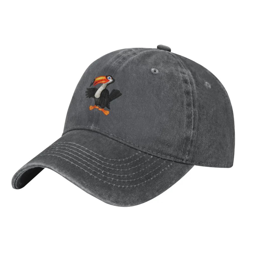 Funny Toucans Baseball Cap Women Men Hat Vintage Cowboy Hats Trucker Sun Caps