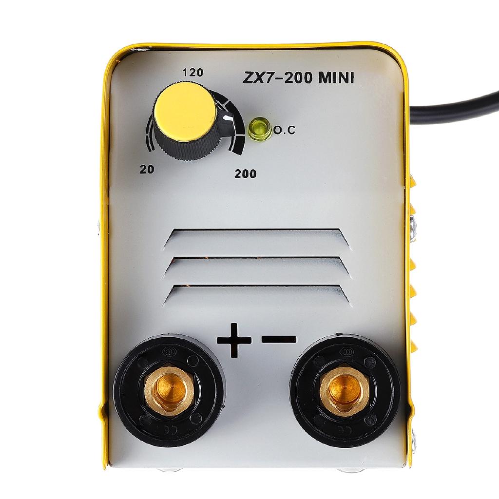 ZX7-200 220V 50-60Hz Welders With Insulated Electrode Inverter Portable Mini Electric Arc Force Welding Machine