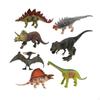 7 Pieces Dinosaur Figure Toy Kids Collection Simulated Animal Model Party Favors Toys