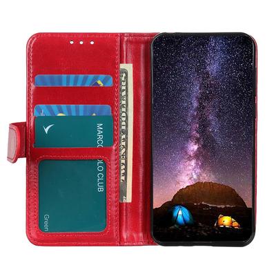 Для Honor 200 5G Чехол Кожаный Кошелек Чехол для Телефона Текстура Crazy Horse