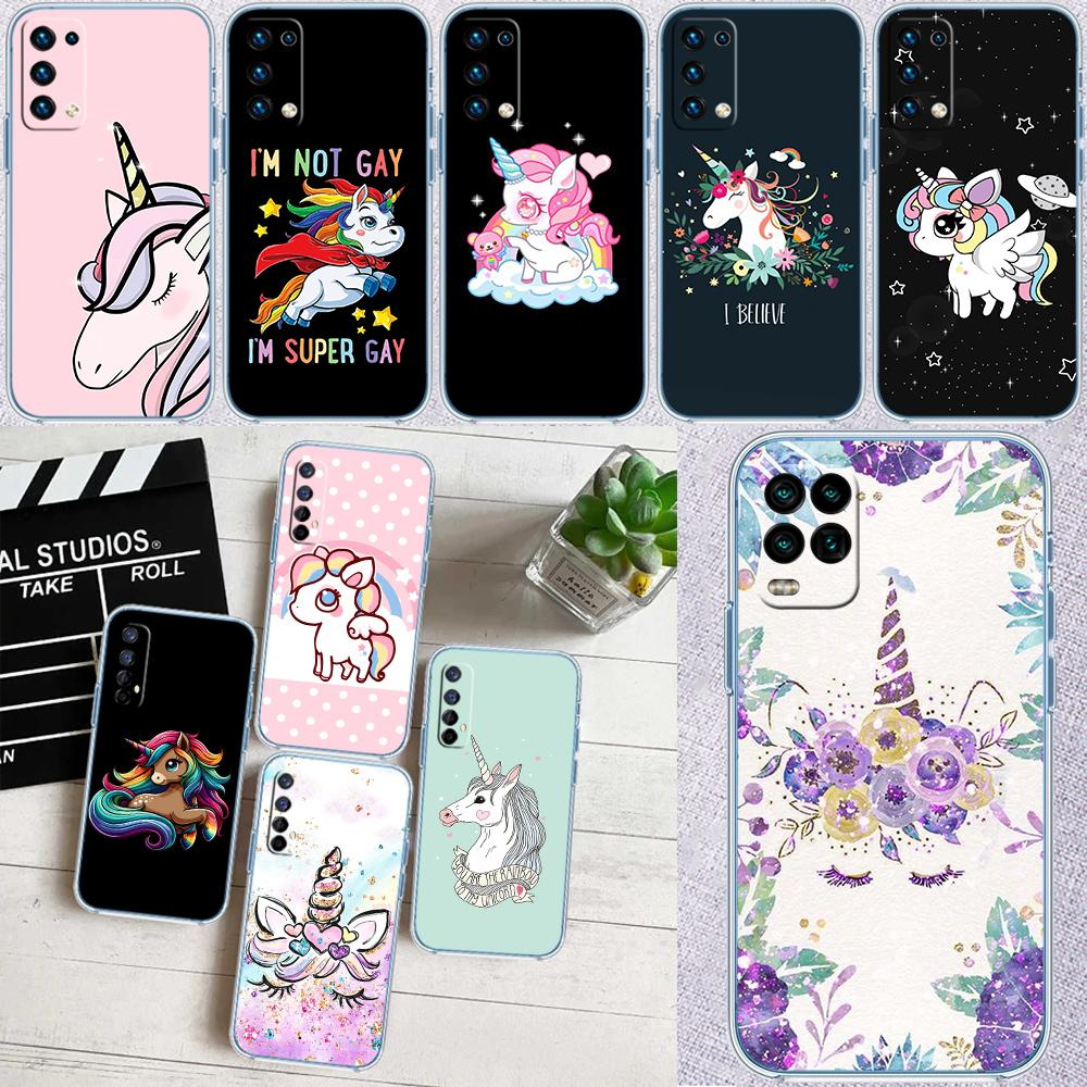IK21 Cartoon Unicorn Phone Case for Motorola Moto G10 G20 G30 G31 G32 G34 G35 G41 G42 G50 G51 G52 G55 G60 G60S G62 G71 G72 G75