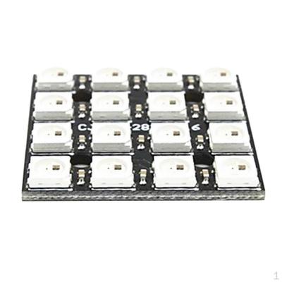 WS2812 5050 RGB 4X4 светодиодная лента драйвер модуль плата для Raspberry Pi