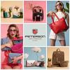 Torba damska PTN Konwalia-1412 Ecru-Brown