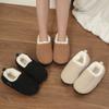 Fashion Shevalues Winter Plush Women Slippers Fashion Fluffy Cotton Shoes Indoor Fuzzy House Women Shoes Fleece Lined Warm Home Shoes