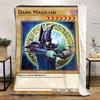 Super soft blanket, featuring the pattern of Yu-Gi-Oh! cards. Warm and comfortable, it is an ideal gift for family and friends.
