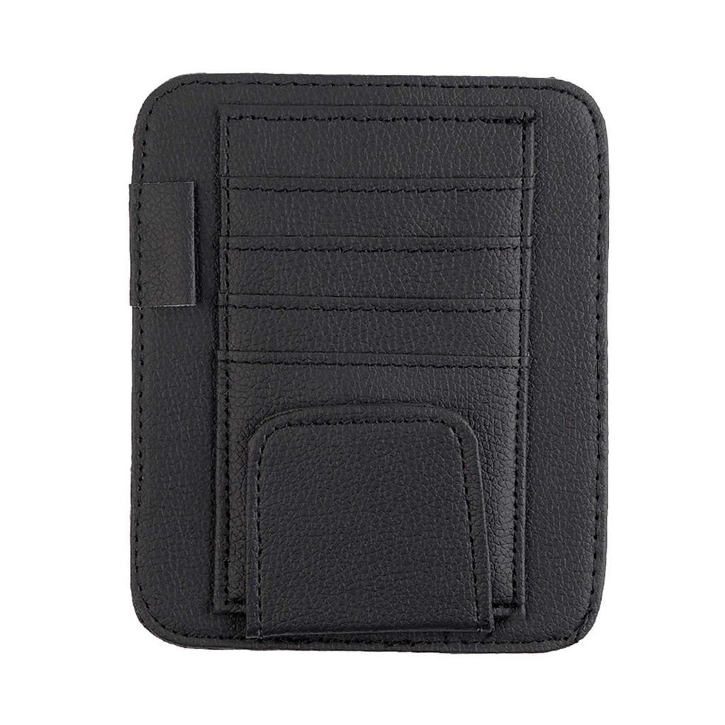 Автомобильные принадлежности, держатель для автомобиля, солнцезащитный козырек, держатель для удостоверения личности, многофункциональный кожаный держатель для ручек, держатель для очков для автомобилей