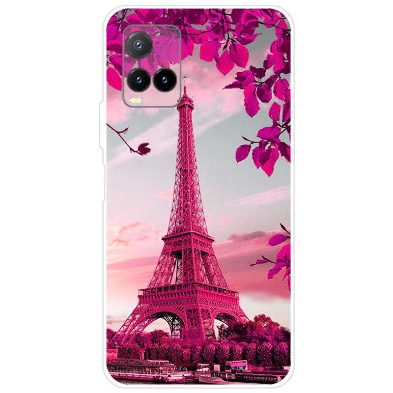 For Case 2021 Vivo Y21 For Vivo Y21s Y33s Soft Case Silicon Phone Back Cover For Vivo Y 21 S 21s Vivoy21 Black Tpu Case 651inch