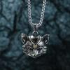 Cat Head Necklace For Men Stainless Steel Men Necklace Simple Animal Jewelry Korean Style Jewelry Cosplay Accessorycool Stuff