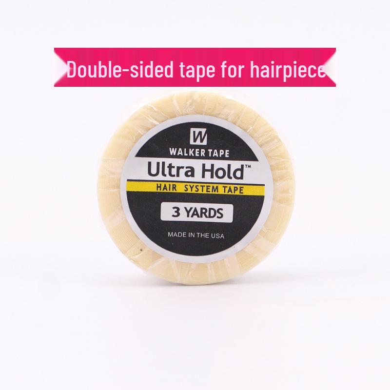 Водонепроницаемая двухсторонняя клейкая лента для волос – Защита от разоблачения, Потостойкая, Суперлипкая лента для парика/накладки