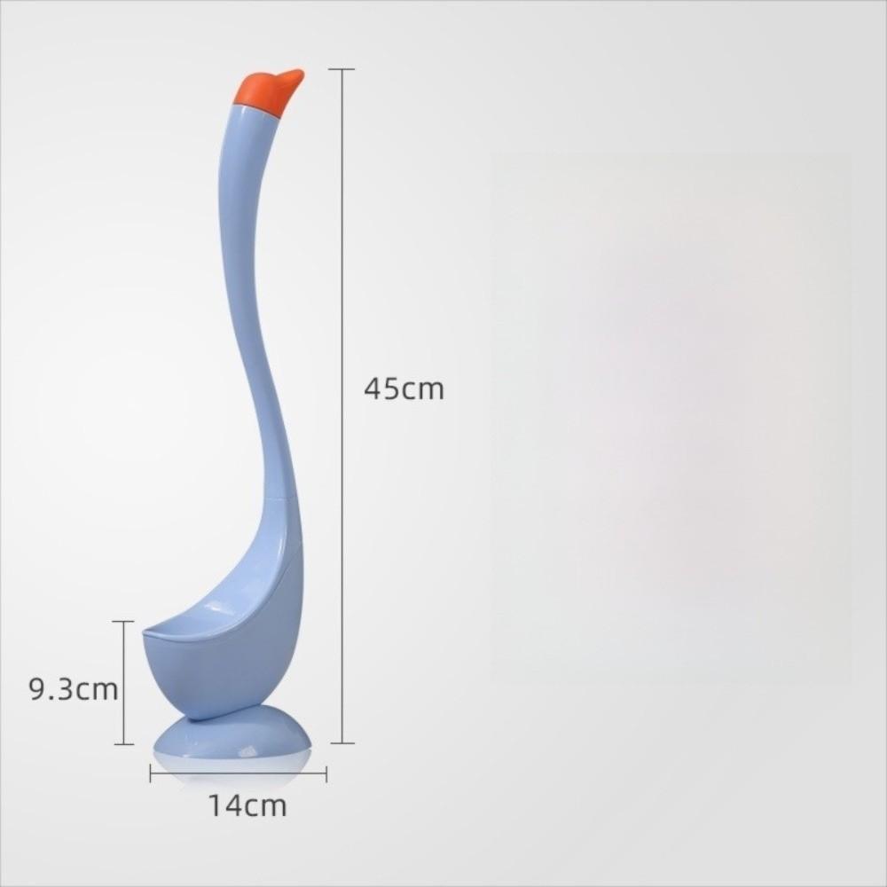 Plastic Bathroom Cleaning Brush Cute Swan Shape Toilet Bowl Cleaner Bathroom Accessories