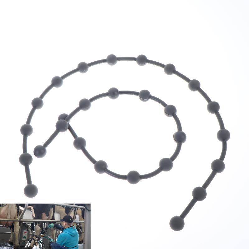 Milk Air Hose Guide Fixed Part For GEA Milking Cluster Posiball Chain 12 15 Beads Sturdy Replacement Dairy Farm Scene