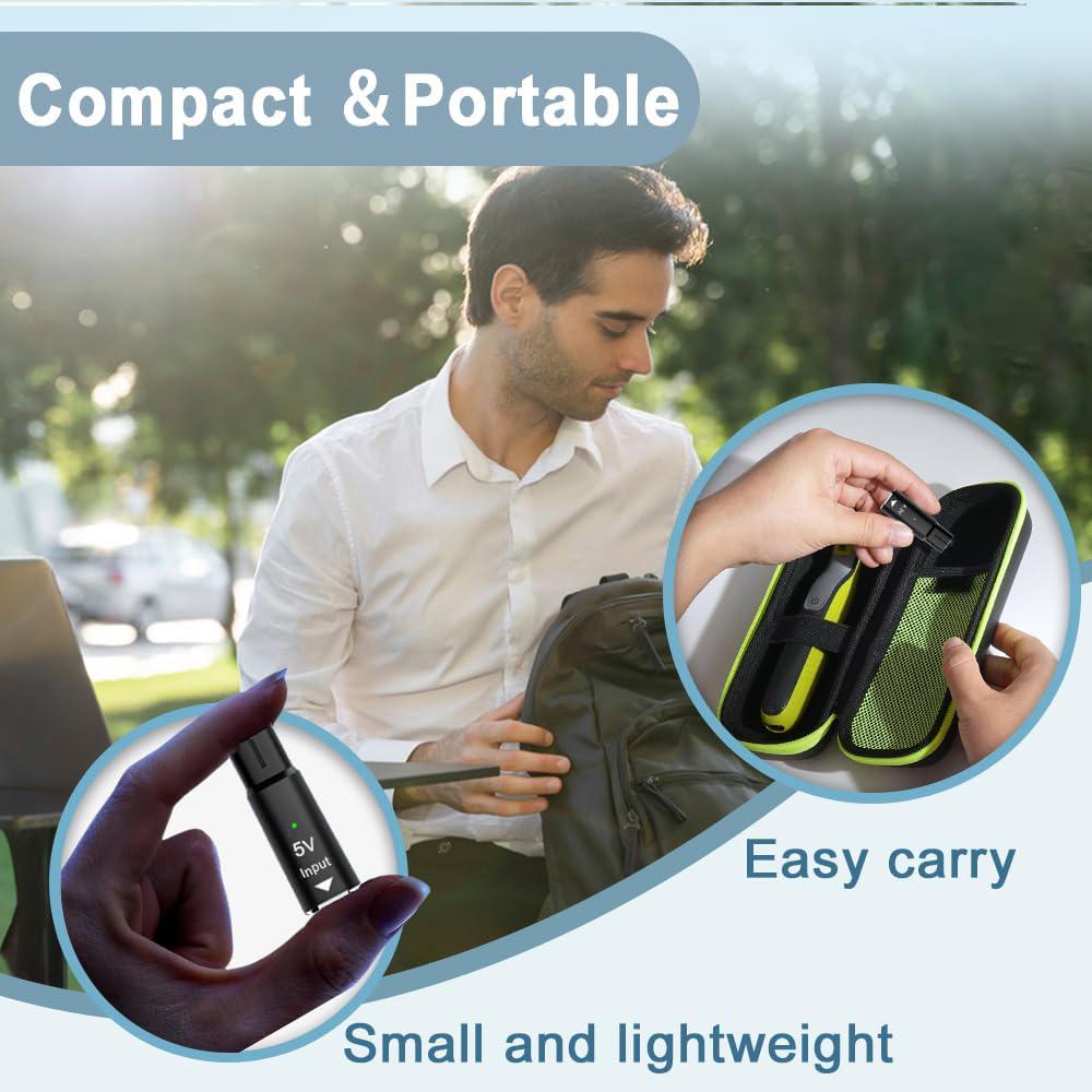 2 шт. 5 В Адаптер для бритвы Type-C Зарядный преобразователь для Philips Norelco OneBlade QP2724 QP2834 QP4530 QP1924 QP1324 Электрическая бритва