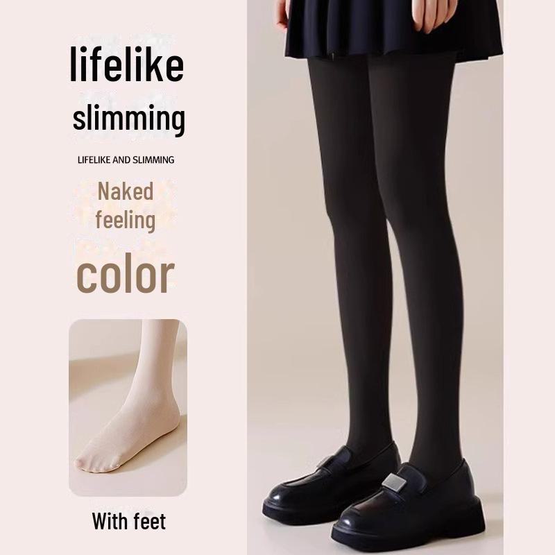 Колготки женские Bare Legs Plus Velvet утолщенные, не зацепляющиеся, телесного цвета для осени/зимы