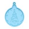 Grade Resin Crafts Ornament Pendant Xmas Christmas Decoration Clay Molds Silicone Mold Epoxy Mold