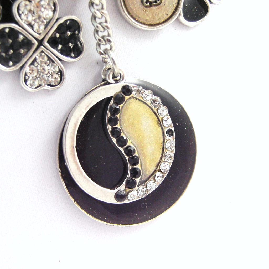 NOA [G5952] — Черное дизайнерское колье «Эмили»