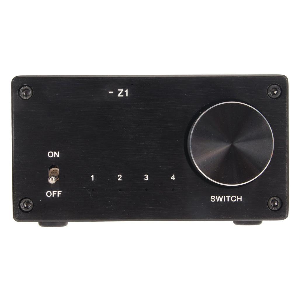 4 в 1 RCA коммутатор HiFi Lossless передача сигнала двухканальный RCA стерео звук коммутатор