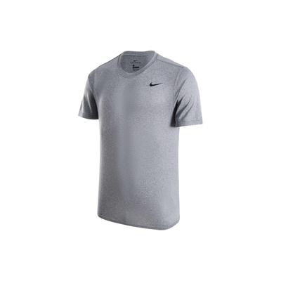 Dri-Fit Logo Круглый вырез свитера Удобная быстросохнущая повседневная футболка с коротким рукавом Стандартные мужские футболки Carbon-Gray Black HF0507-091