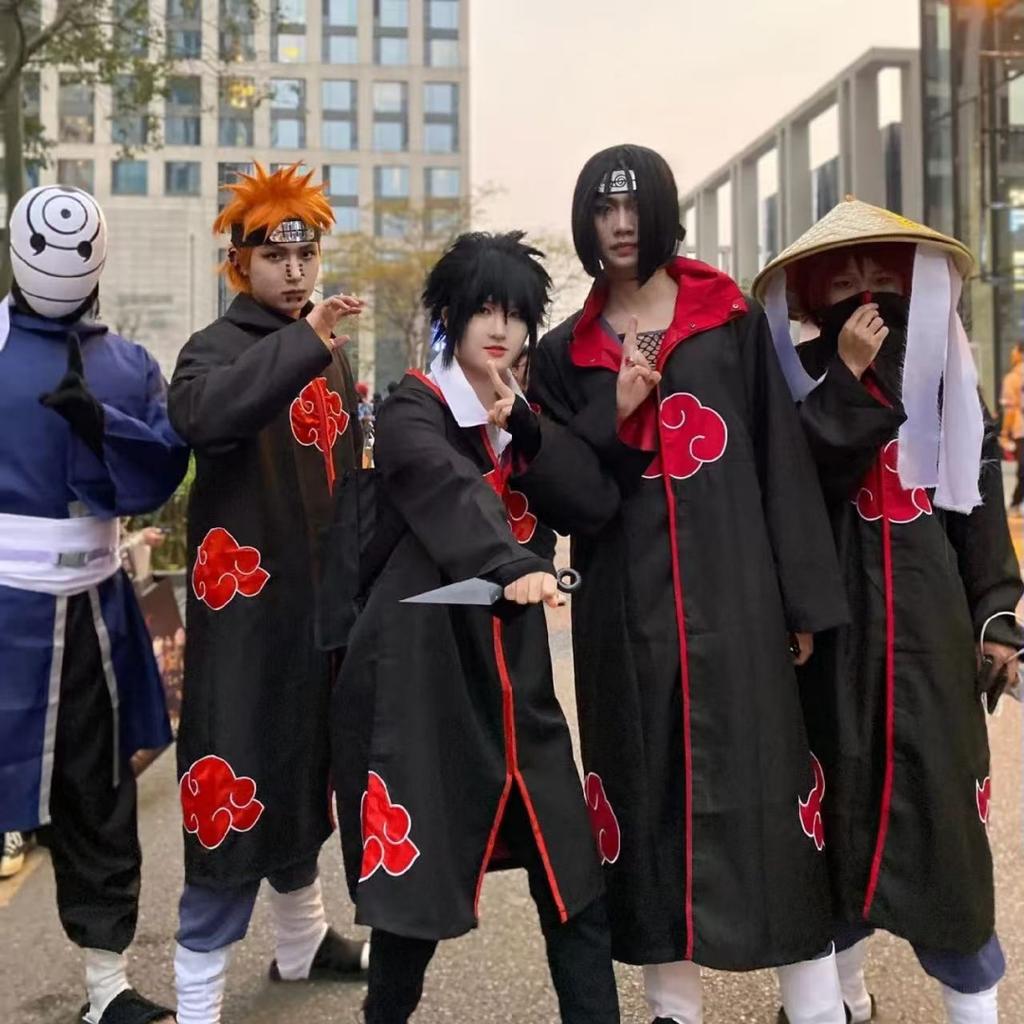 Косплей-униформа Сасори из Песка (Naruto Shippuden), Длинный плащ кукловода из Скрытого Песка, Акацуки, Костюм для ролевых игр