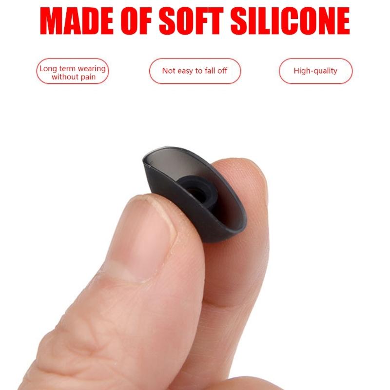 6 Pack Silicone Ear Tip Sleeves In Ear Headphone Soft Comfortable Earbud Covers Enhancing Sound Isolation for Liberty 4