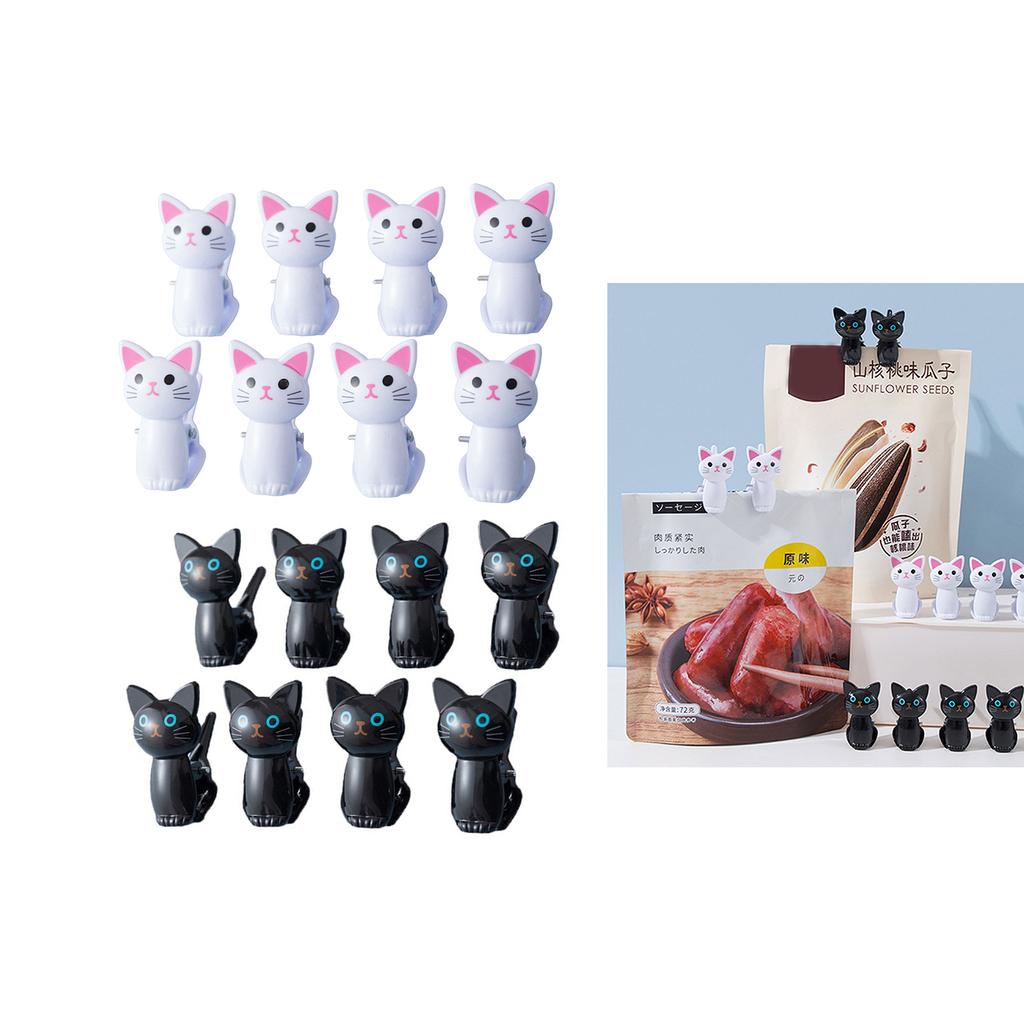 Удобный белый/черный зажим для хранения книг, многоцелевой зажим для блокнотов, удобные белые/черные зажимы для организации стола