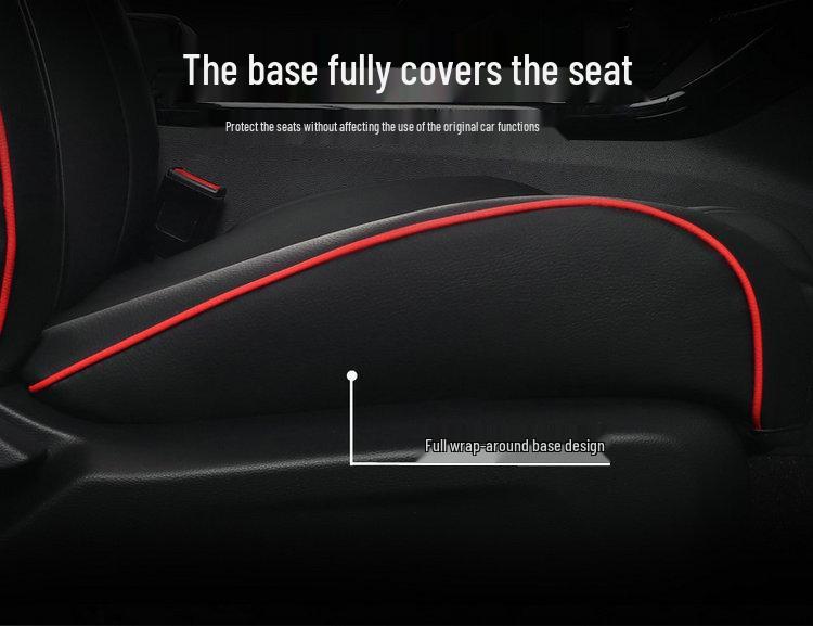 Универсальный комплект подушек на сиденья для пятиместного автомобиля GAC GS4: Полностью кожа/Кожаная сетка, Четыре сезона
