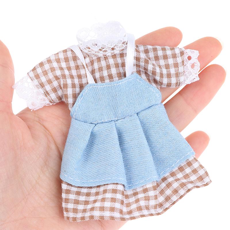Модная 1:8 кукольная мини-кукольная одежда, костюм с юбкой, детское кукольное платье «сделай сам», игрушки для девочек