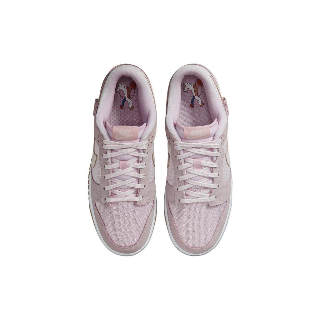 Nike Dunk Low Teddy Bear - Светло-мягко-розовые женские кроссовки розово-пенные средне-мягко-розовые DZ5318-640